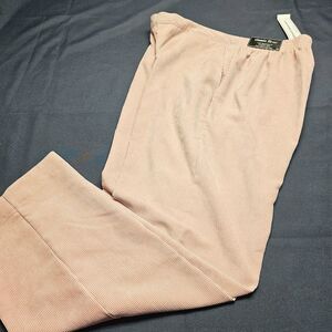Alfred Dunner Corduroy Size 16 Beige Pants Classic Fit NWT Plus Size